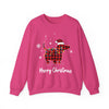 Dachshund Plaid Christmas Sweatshirt