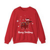 Dachshund Plaid Christmas Sweatshirt