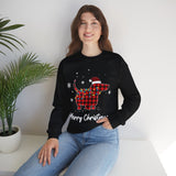 Dachshund Plaid Christmas Sweatshirt