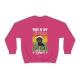 Dachshund christmas sweatshirt Heliconia