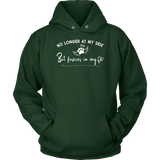 No Longer at my Side Furever in my Heart Memorial Hoodie Dark Green