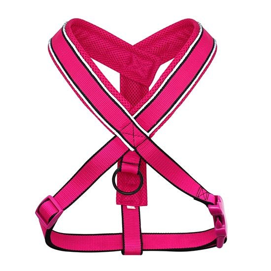 Easy on Y dog harness Bloated Pink