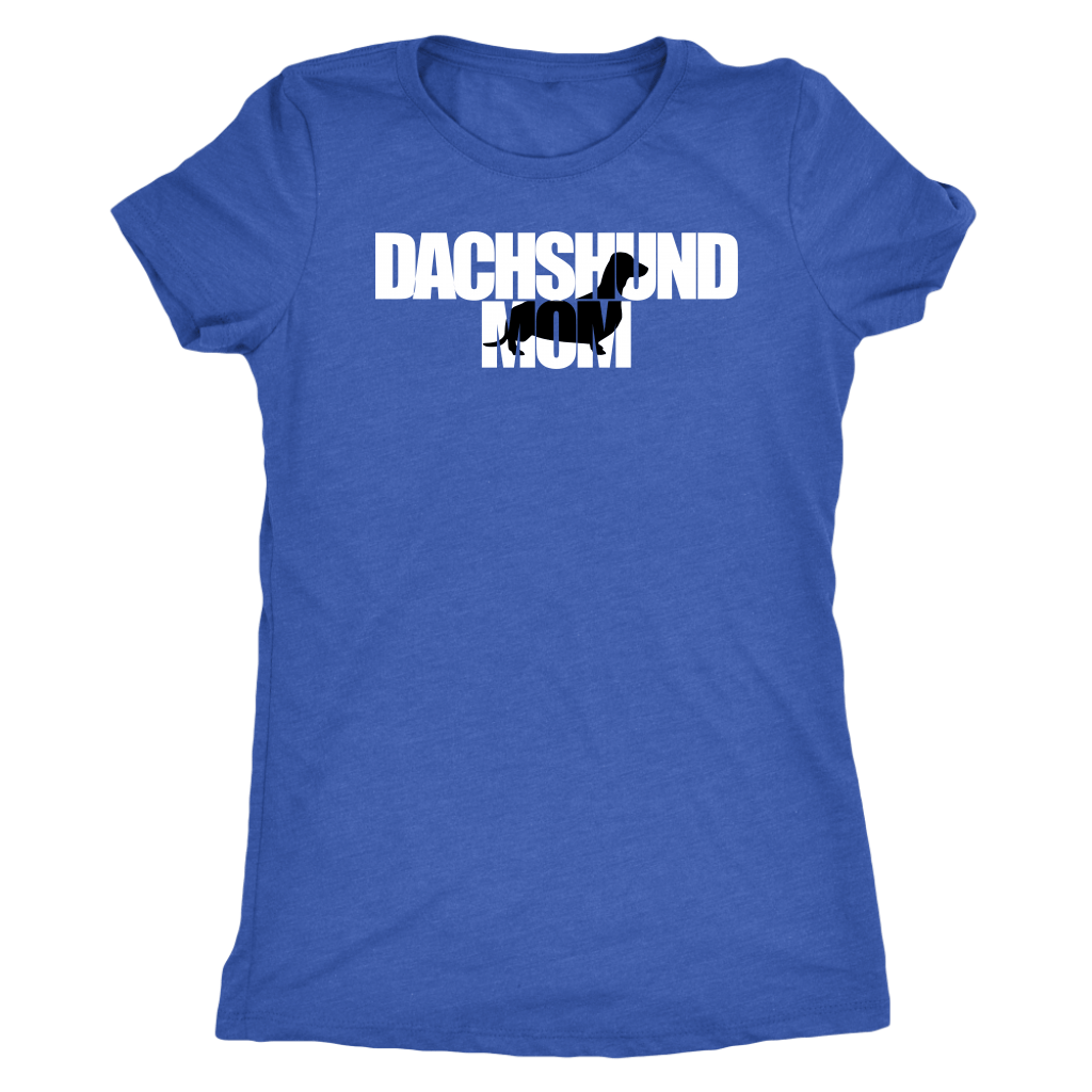 Dachshund Mom t-shirt for people Vintage Royal