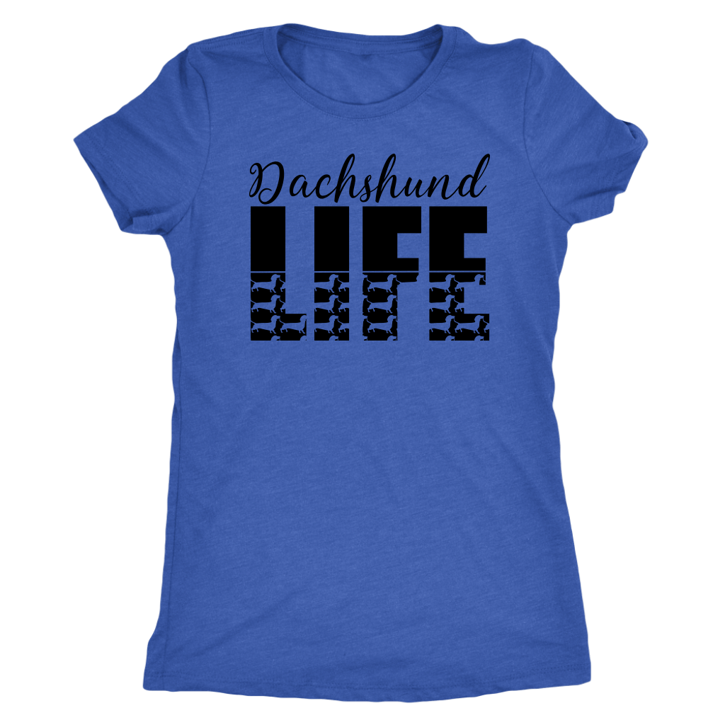 Dachshund Life dachshund t-shirt for people Vintage Royal