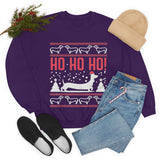 Ho Ho Ho Dachshund Christmas Sweatshirt