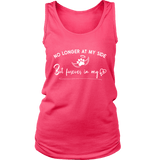 No Longer at my Side Furever in my Heart Memorial Women's Tank Top Neon Pink