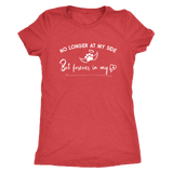 No Longer at my Side Furever in my Heart Memorial T Shirt Vintage Red