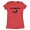 Ok Barker funny dachshund t-shirt for people Vintage Red