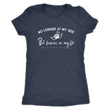 No Longer at my Side Furever in my Heart Memorial T Shirt Vintage Navy
