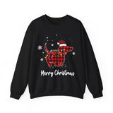 Dachshund Plaid Christmas Sweatshirt