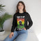 Dachshund christmas sweatshirt model black
