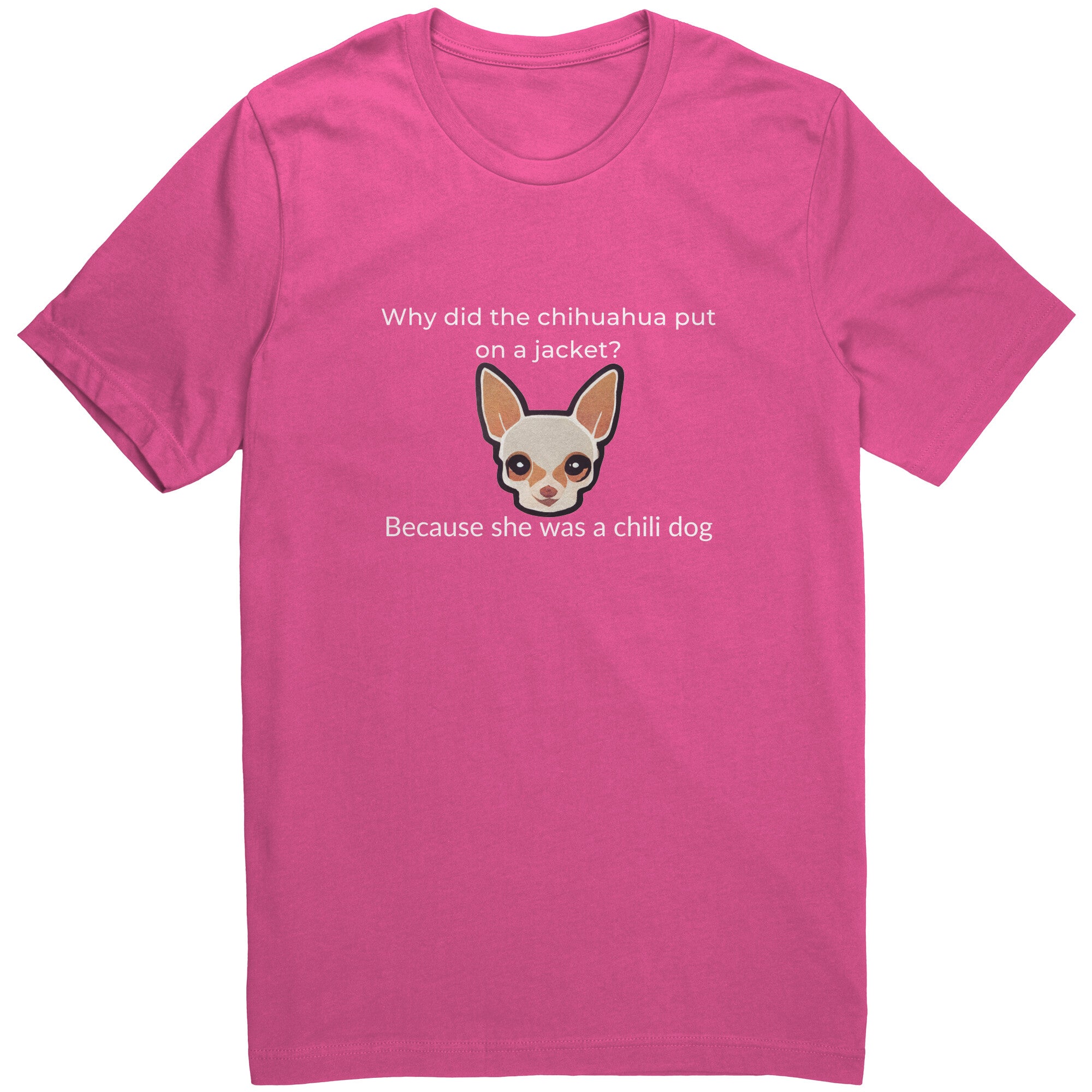 Chili Dog Funny Chihuahua Tee Shirt