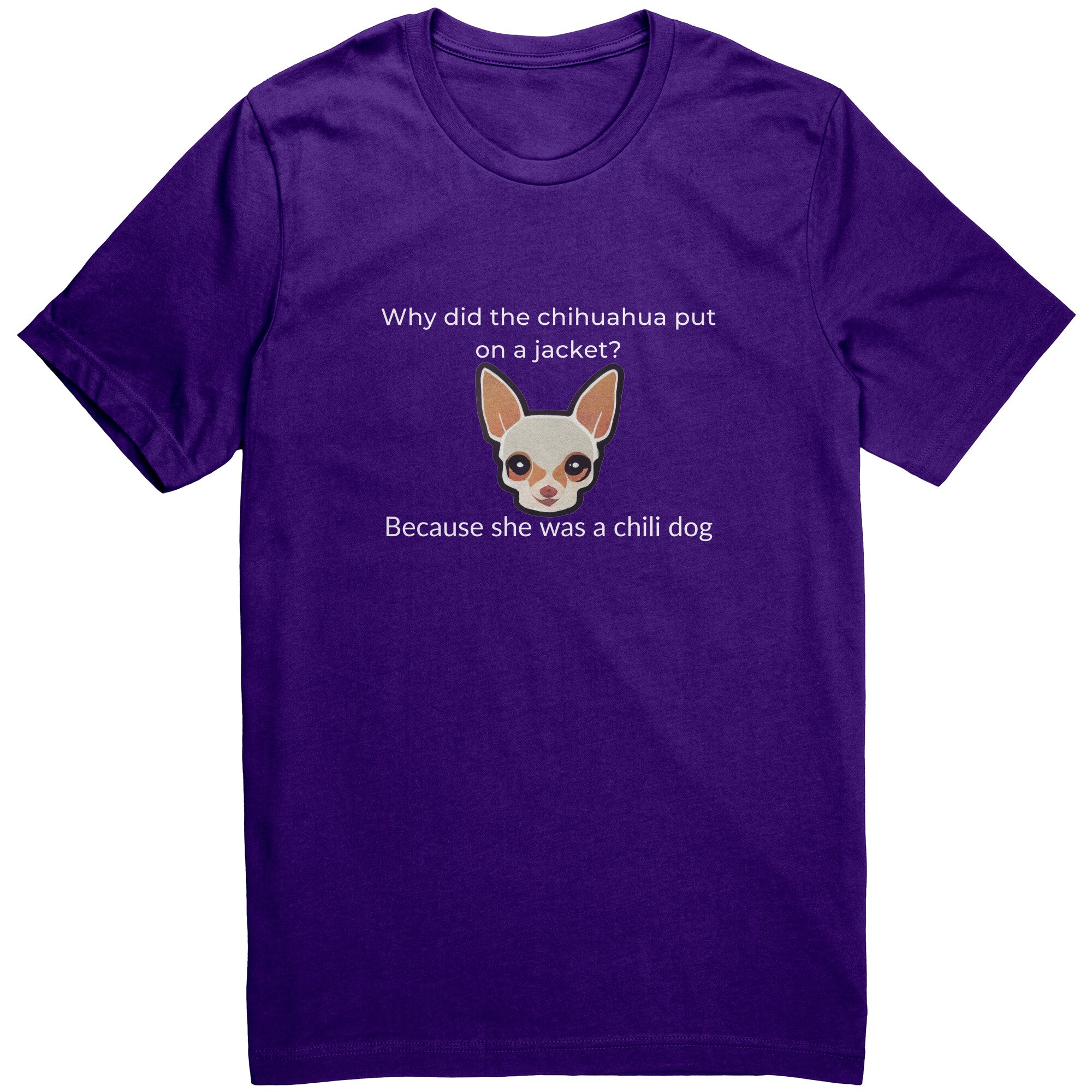 Chili Dog Funny Chihuahua Tee Shirt