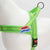 Quick Fitting Comfortable Dog Harness for dachshunds and small dog breeds lime green