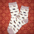 Dachshund Socks for Doxie Lovers Light Plum