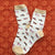 Dachshund Socks for Doxie Lovers Light Yellow