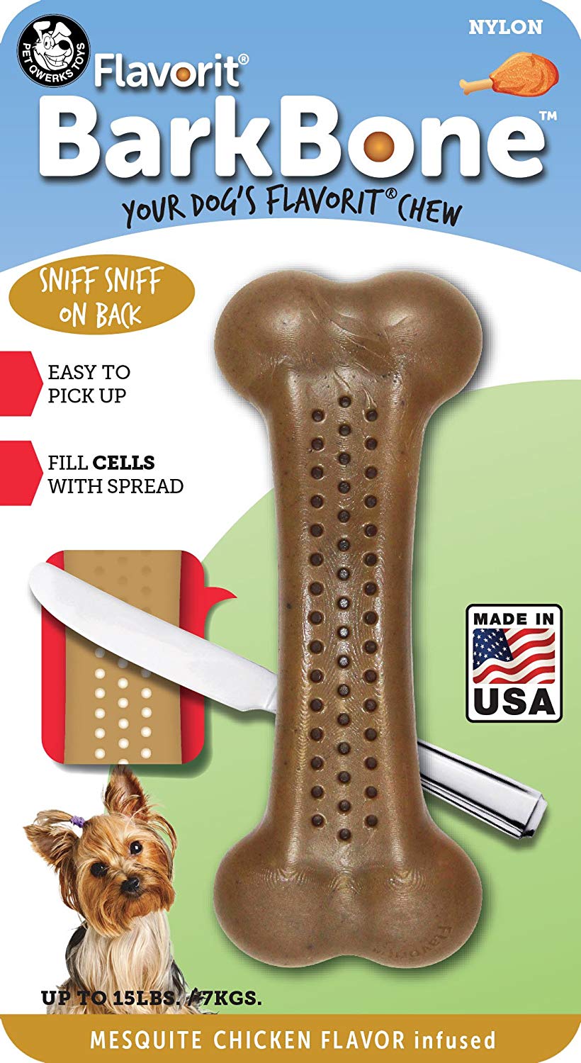 Flavorit Barkbone Flavor Infused Nylon Bone Mesquite Chicken