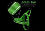 Quick Fitting Comfortable Dog Harness for dachshunds and small dog breeds glow in the dark stitching for night walks