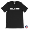 Doxie a holic dachshund silhouette t shirt Black