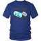 Happy Pills Dachshund T-Shirt Royal Blue