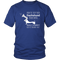 How to stop a dachshund from barking dachshund t-shirt for people Royal Blue