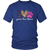 Peace Love Dachshunds Funny Cute dog lovers T-shirt for people Royal Blue