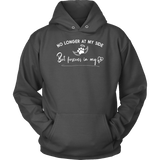 No Longer at my Side Furever in my Heart Memorial Hoodie Charcoal