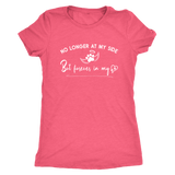 No Longer at my Side Furever in my Heart Memorial T Shirt Vintage Light Pink