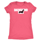 Dachshund Mom t-shirt for people Vintage Light Pink