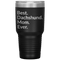 Best Dachshund Mom Ever 30 Oz Drink Tumbler - black