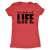 Dachshund Life dachshund t-shirt for people Vintage Red