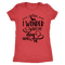 Dachshund t-shirt I wonder what my dog named me funny shirt for dog lovers Vintage Red