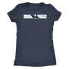 Doxie a holic dachshund silhouette women's t shirtVintage Navy