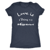 Love is being a rescue mom t-shirt for dog lovers Vintage Navy