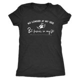 No Longer at my Side Furever in my Heart Memorial T Shirt Vintage Black