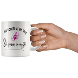 No longer at my side but furever in my heart dog memorial coffee mug 110z hand gripping handle