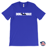 Doxie a holic dachshund silhouette t shirt Royal